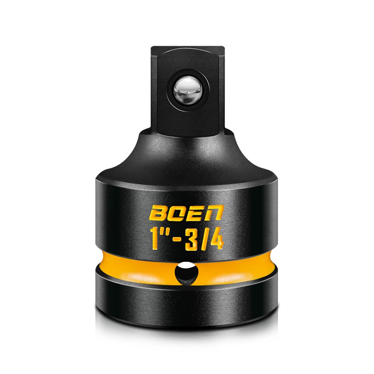 BOEN PRO 1" F to 3/4" M Impact Socket Reducer, Impact Driver Conversions for Impact Wrench, CR-MO Steel, Embossed and Painted Marking