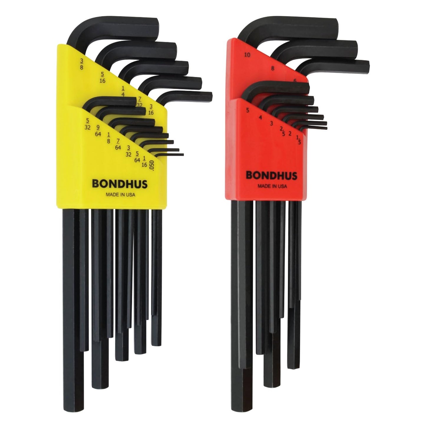 Set 22 Hex End L-Wrench in/MM Long Double Pack - 12137