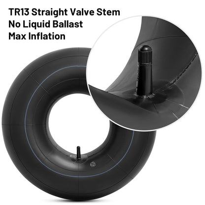 Heavy Duty 20x8.00-8 Inner Tubes, 20x8-8, 20x10.00-8, 20x10-8 18x6.50-8, 18x7.50-8, 18x8.50-8 18x9.50-8 Universal Fit Tire Tube with TR13 Straight Valve Stem for Mower/Tractor/Golf Cart and More 1 PCS