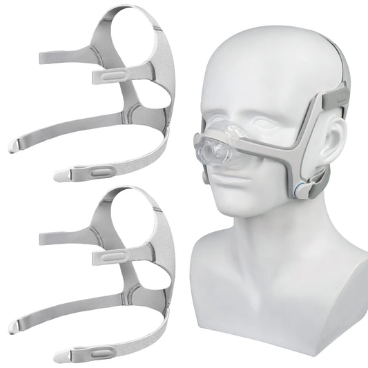 2PCS Headgears Compatible with Resmed Airfit N20, Headgear with Clips for Airfit N20, Including 2PCS Straps and 4PCS Clips,Great Value Supplies by Medihealer