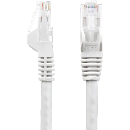 StarTech.com N6PATCH50WH Gigabit Snagless RJ45 UTP Cat6 Patch Cable, 50-Feet (White)