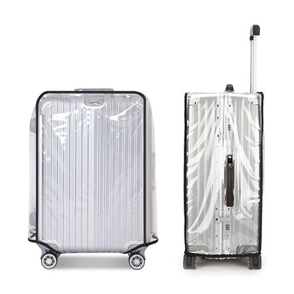 Luggage Covers for Suitcase PVC Suitcase Cover Waterproof Luggage Protector Cover Clear Luggage Covers for suitcases Protector 0.6mm Thickening for Travel Fits 24 Inch Luggage