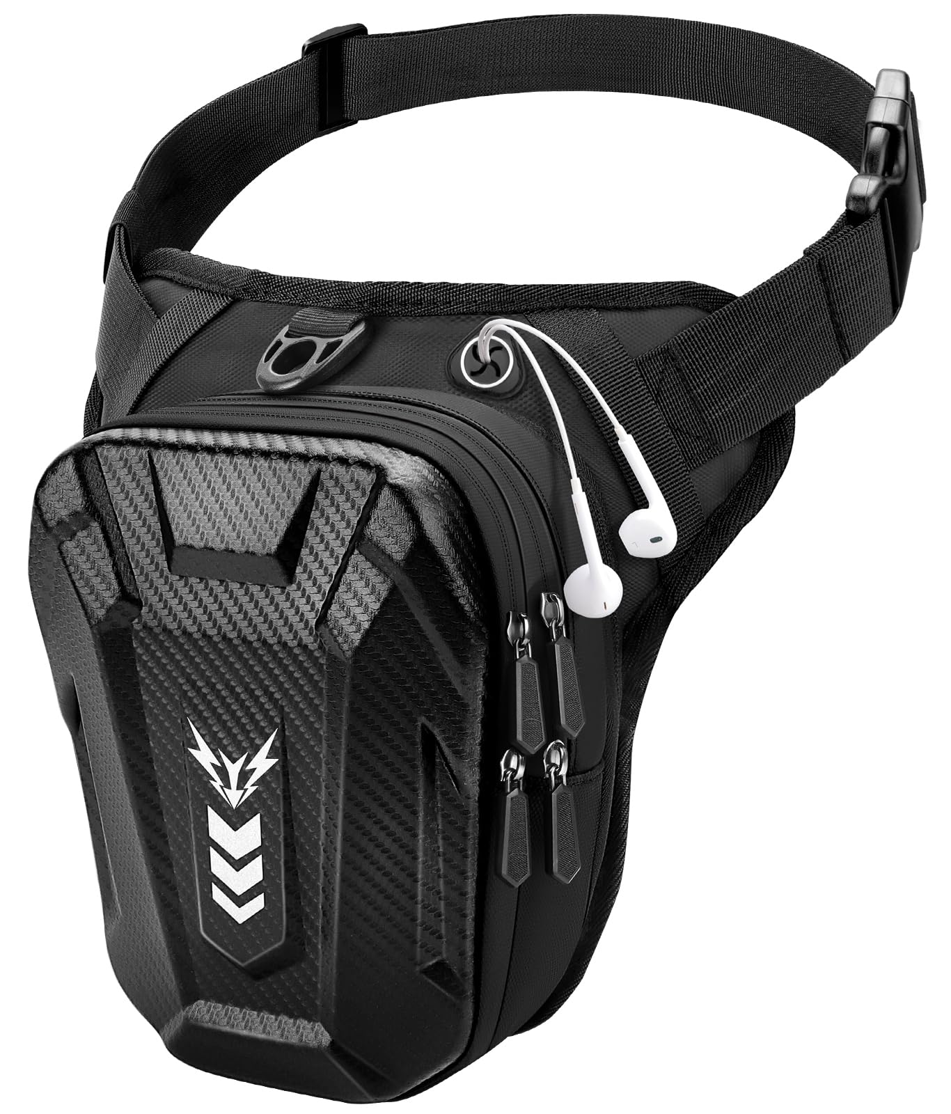 ISEYOU Thigh Bag, Drop Leg Bag for Women Men, Motorcycle Leg Bag with Leg Strap, Expandable Storage Tank Bags for Racing Bike Cycling Horse Riding Hiking Camping Fishing Travel Outdoor