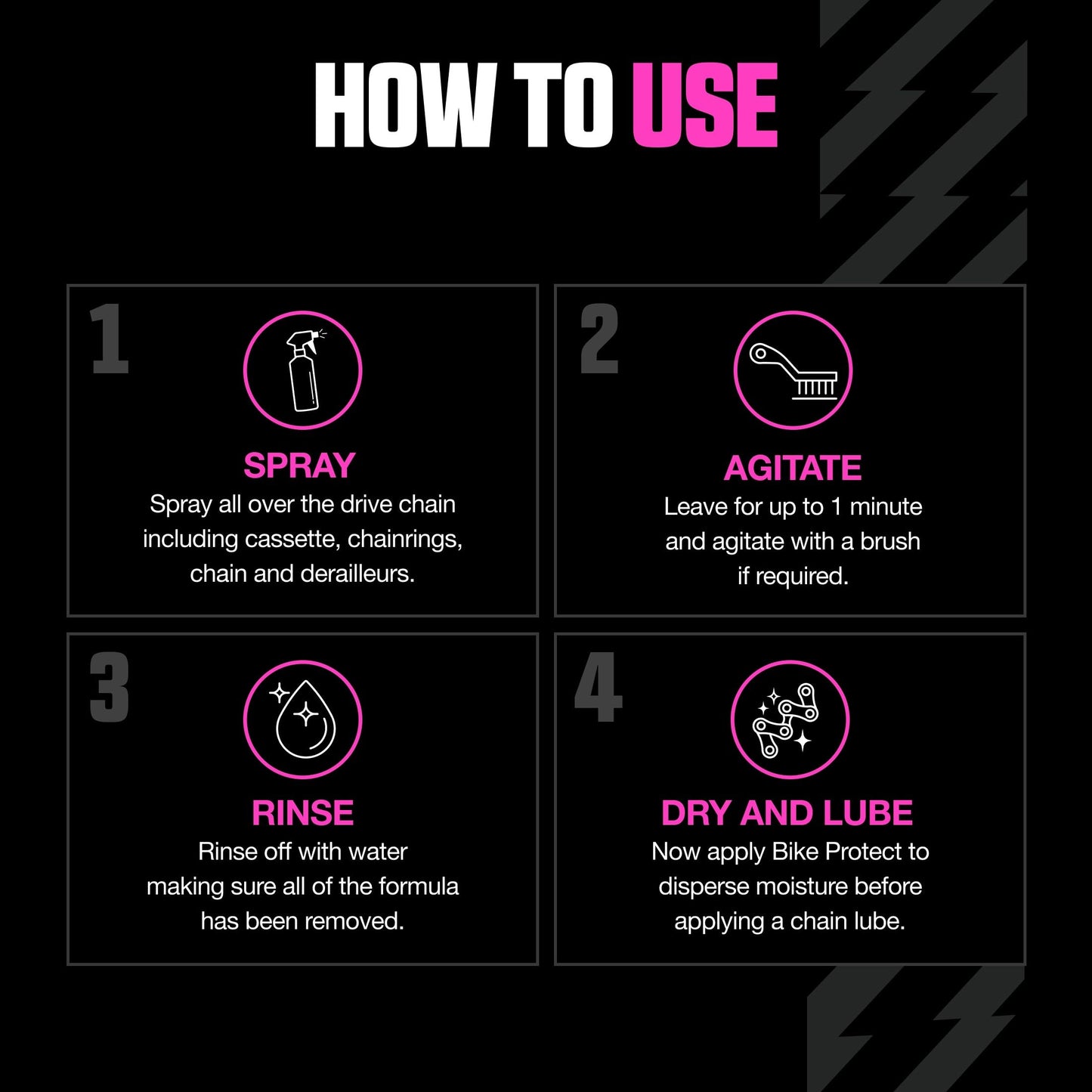 Muc-Off 295-ct Drivetrain Cleaner, 500ml