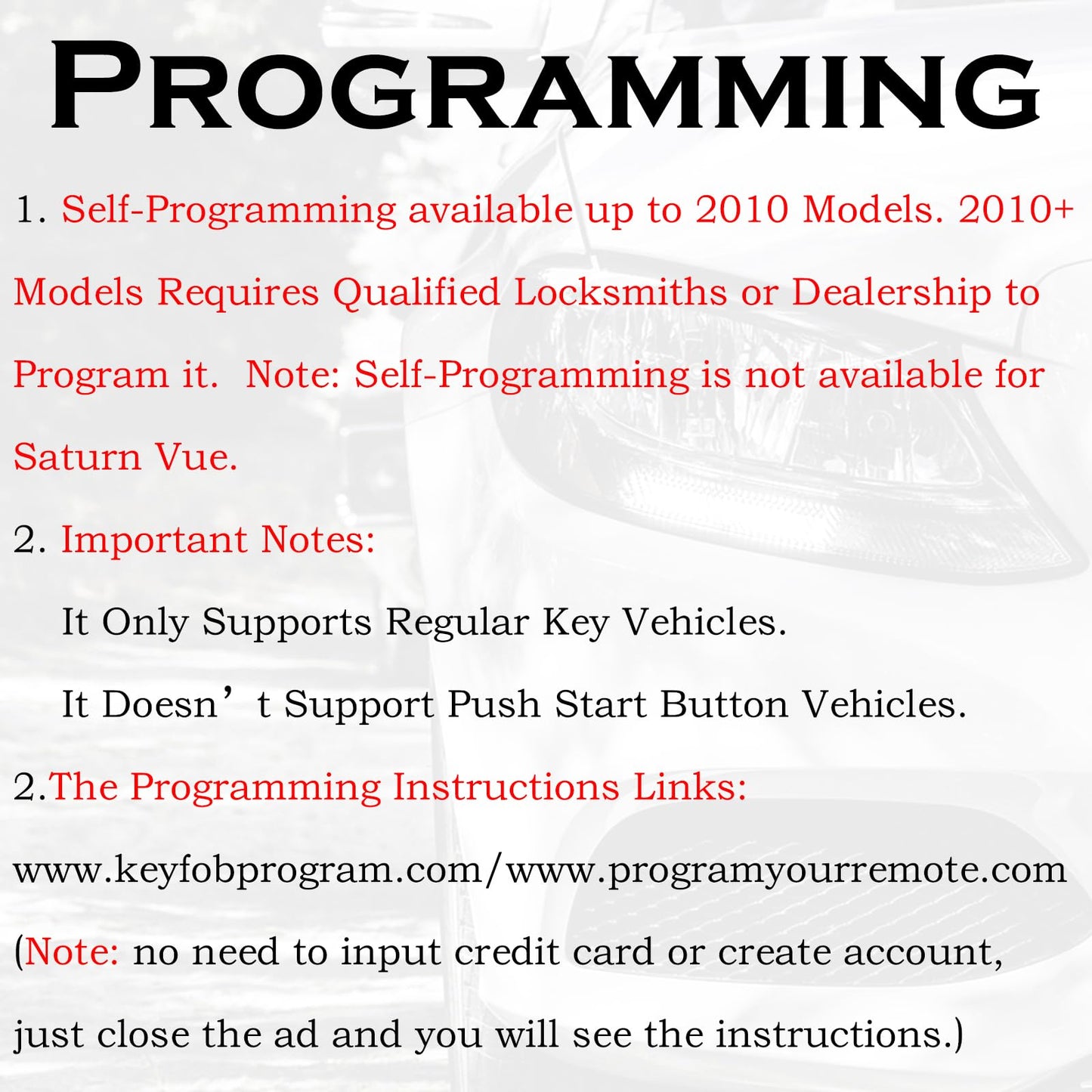 SUPALAND Keyless Entry Remote Control Key Fob Replacement Fits Chevy Silverado Avalanche Equinox Express Traverse GMC Yukon Sierra 1500 2500 3500 HD Acadia 2007 2008 2009 2010 2011 2012 2013 OUC60270