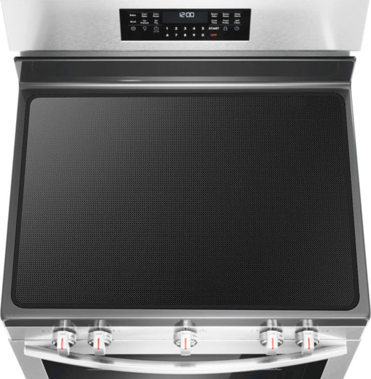 Electric Stove Top Cover - 29.5 * 21Inch 1mm Extra Thick Silicone Coated Fiberglass Heat Resistant Glass Ceramic Stovetop Protector Mat, Prevents Scratching, Expands Usable Space