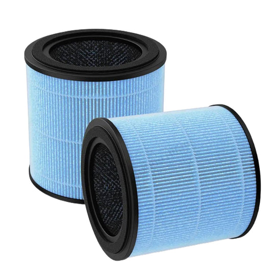 2 Pack AP0601 Replacement Filters Compatible with AIRTOK AP0601 Air Purifier,4-in-1 H13 True HEPA Filters, High-Efficiency Activated Carbon Filter, Part # AP0601-RF.