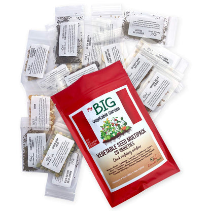 Heirloom Seeds Canada – 20 Vegetable Seeds for Planting Canada – Premium Garden Seeds by Oh Canada Seeds – Ideal for Short Growing Season, Survival Food, Graines Légumes Jardin