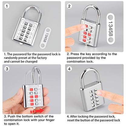 Outdoor Faucet Lock, Stainless Steel Water Spigot Lock, Water Valve Lock, Can be Used as a Circular Door Handle Lock Cover to Prevent Door Handles from Turning and Prevent Water Theft