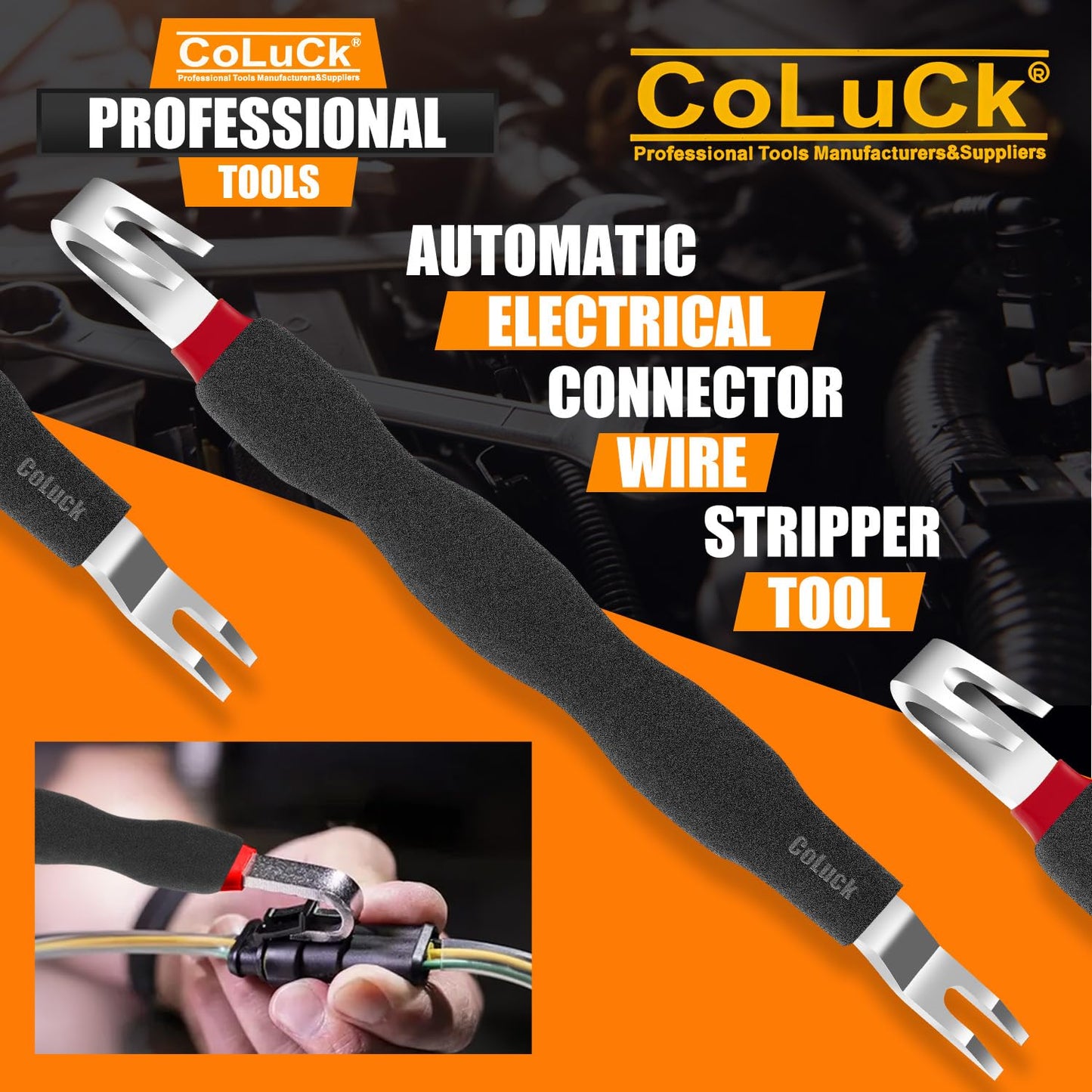 3Pcs Electrical Disconnect Pliers 37960 37980, 60 Degree Connector Separator 13120, Automotive Terminal & Plug Removal Tool Kit - Electrical Pliers Connector Pliers Set Terminal Removal Tool