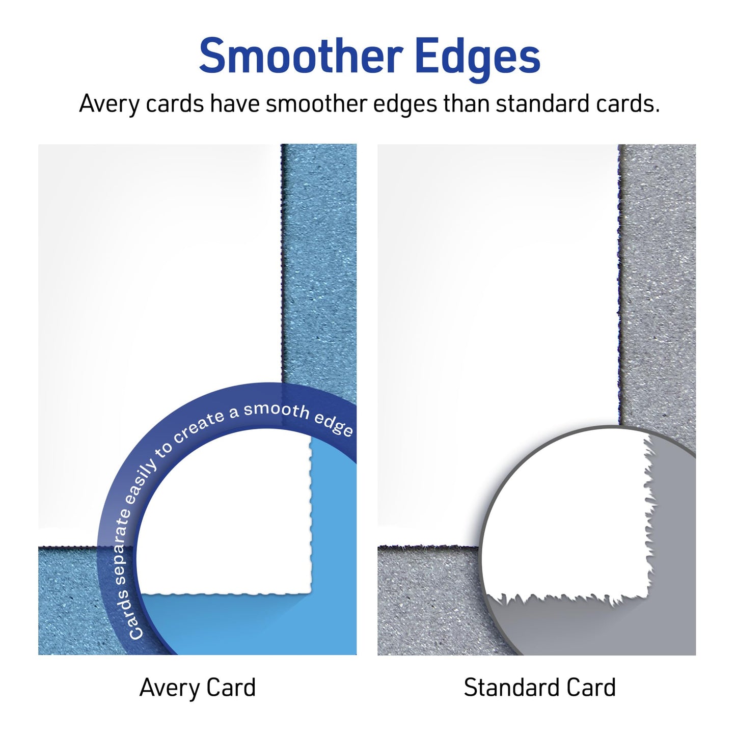 Embossed Tent Cards with Sure Feed, Laser/Inkjet, White,