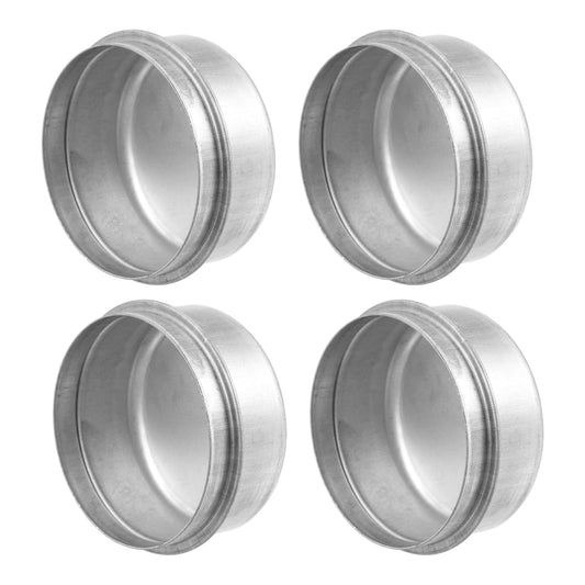 X AUTOHAUX 4pcs 2.44" Trailer Axle Dust Cap Cup Grease Cover for Dexter EZ Lube Trailer Camper 5200 to 6000 Lb Axle Wheel Hub Bearing