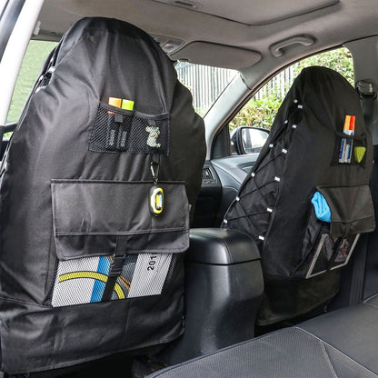 TIROL Front Car Seat Covers Waterproof Bucket Seat Cover Universal Heavy Duty High Back Seat Covers for Semi Truck, Cars, Trucks, for Jeep, Van, SUV, Pickup 1 Pack