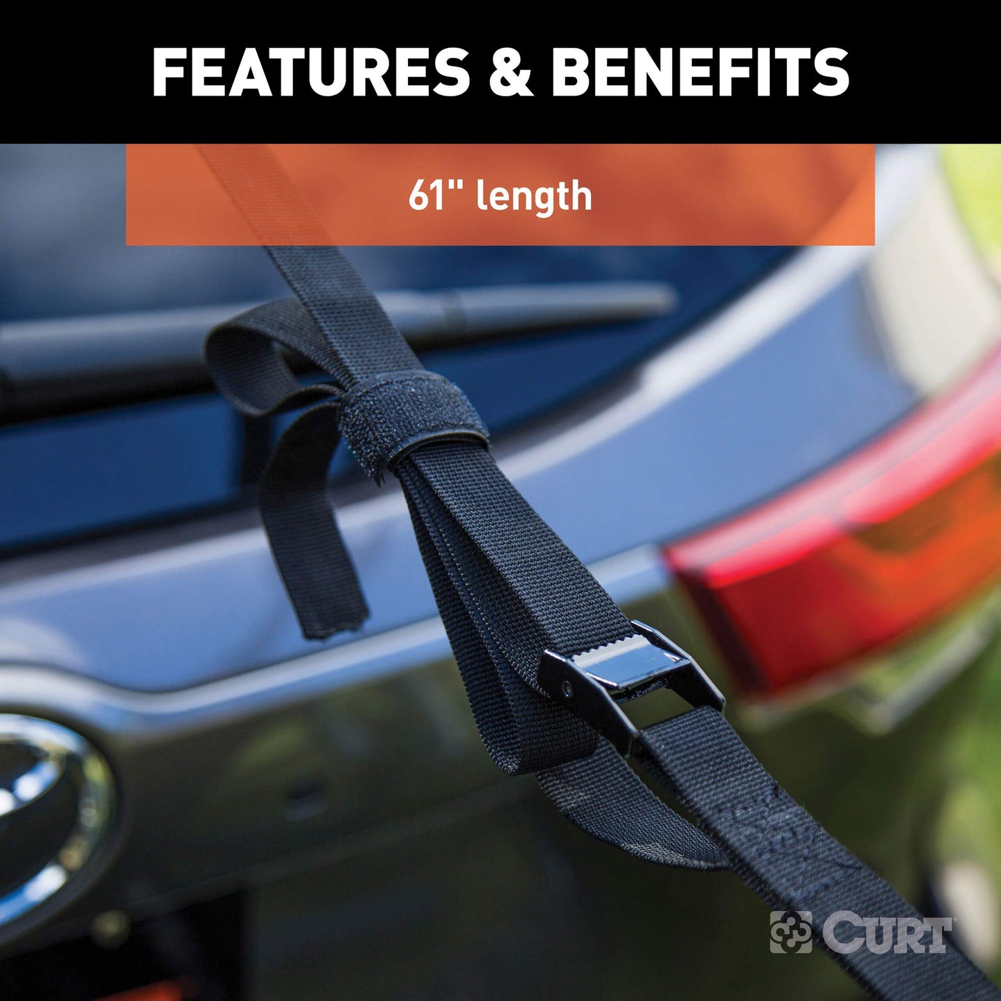 Curt Manufacturing 18050 Bike Rack Stabilizer Strap