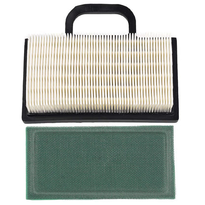 HIFROM MIU11286 GY20575 Air Filter Pre-Filter Fuel Oil Filter Spark Plug Shut Off Value Tune Up Kit Compatible with John Deere D140 L120 Z425 X130R L118 LA135 LA120 Z425 Lawn Mower Tractor Engine
