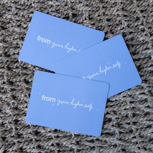 From Your Higher Self Affirmation Cards | 52 Reminders to Awaken Your Soul Purpose & Remember Who You Were Always Meant to Be, Daily Inspirational Guidance Deck for Women