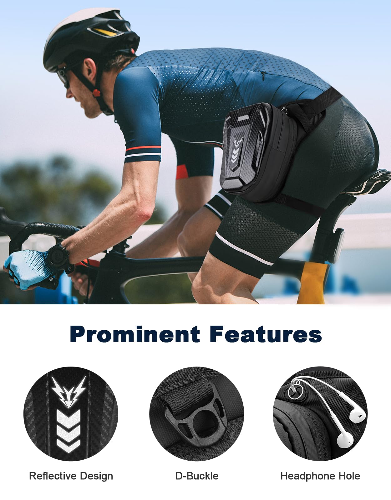 ISEYOU Thigh Bag, Drop Leg Bag for Women Men, Motorcycle Leg Bag with Leg Strap, Expandable Storage Tank Bags for Racing Bike Cycling Horse Riding Hiking Camping Fishing Travel Outdoor