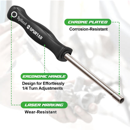 Spurtar 14 PCS Carburetor Adjustment Tool with Carburetor Cleaning Kit for Echo STIHL Poulan Husqvarna Carb Adjusting Tool - Small Engine Carb Adjustment Tools for Tuning and Carburetor Cleaning Tool