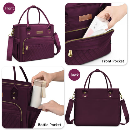 Lunch Bag Lunch Box Women - Leakproof Insulated Lunch Cooler Bag for Women - Large Lunch Tote Bags Adults