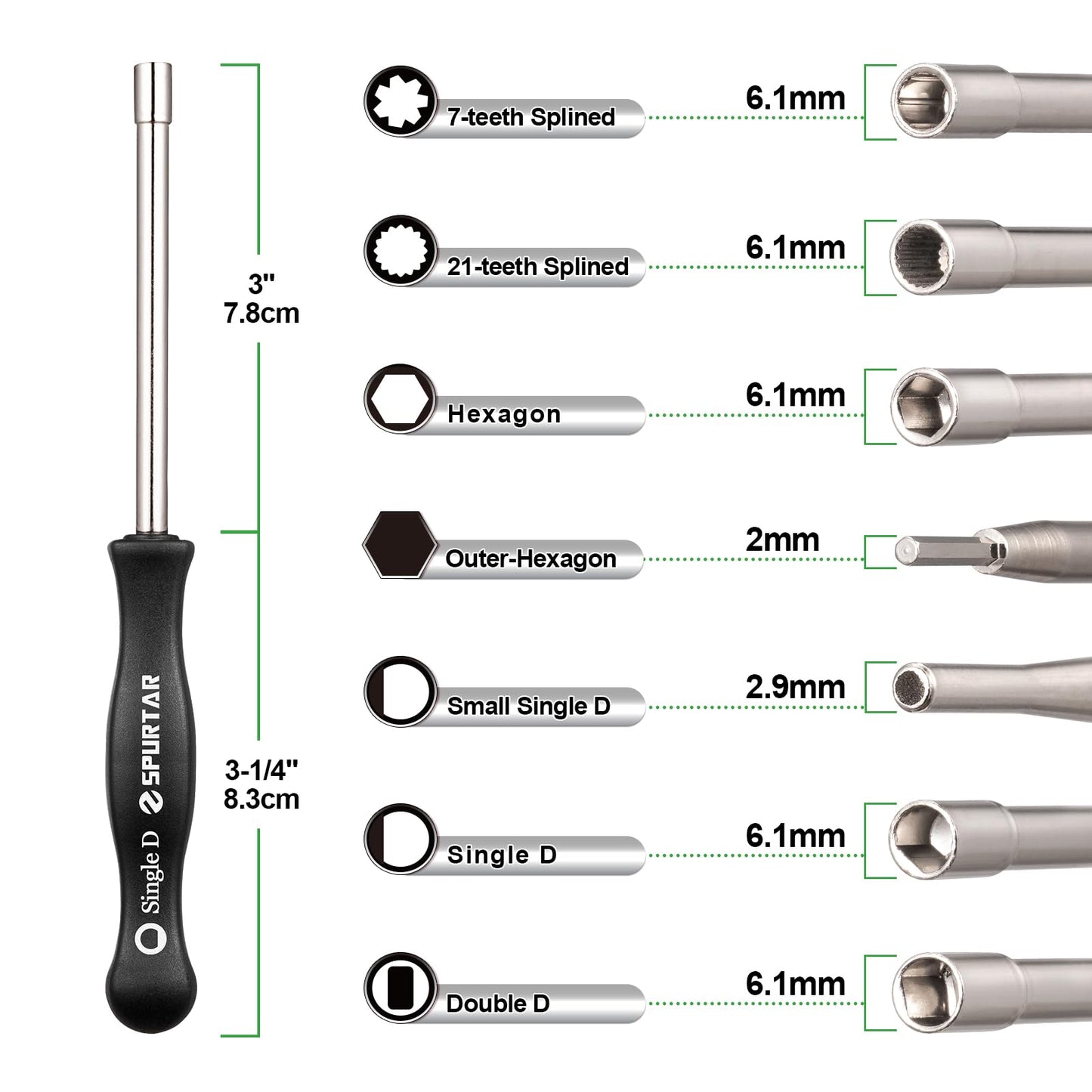 Spurtar 14 PCS Carburetor Adjustment Tool with Carburetor Cleaning Kit for Echo STIHL Poulan Husqvarna Carb Adjusting Tool - Small Engine Carb Adjustment Tools for Tuning and Carburetor Cleaning Tool