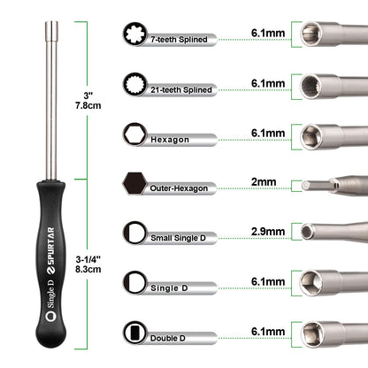 Spurtar 14 PCS Carburetor Adjustment Tool with Carburetor Cleaning Kit for Echo STIHL Poulan Husqvarna Carb Adjusting Tool - Small Engine Carb Adjustment Tools for Tuning and Carburetor Cleaning Tool