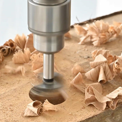 MOLLOM 1-3/8" (35mm) Forstner Drill Bit for Precise Woodworking with Durable YG8 Carbide Thickness of 2.0mm,This Hinge Cutter Tool is Ideal for Hard Wood, Plastic, Plywood