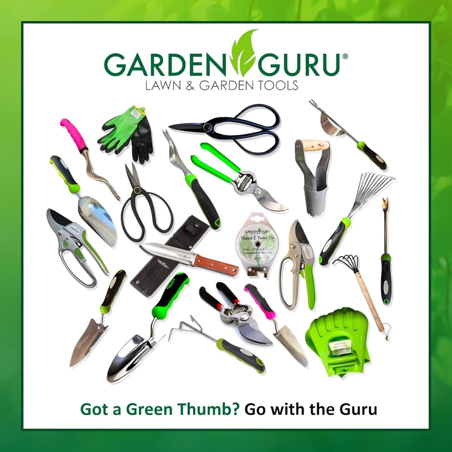 GARDEN GURU Cushioned Gardening Knee Pads with Adjustable Straps - Soft Inner Liner, Ultra Comfort Padding, Garden Kneelers for Yard Work, Cleaning, Household Chores, Roofing, and More
