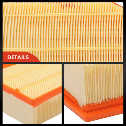A-Premium Front Engine Air Filter Compatible with Jeep JL Series Wrangler 2018-2023, JT Series Gladiator 2020-2023, 2.0L 3.6L, Replace# XA11675