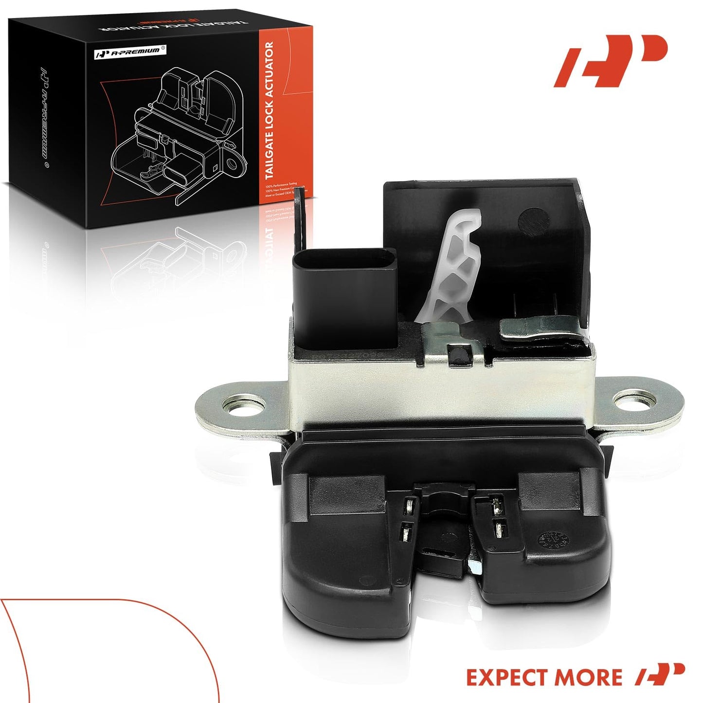 A-Premium Liftgate Trunk Latch Lock Actuator Compatible with Volkswagen Golf 2010-2014, Jetta 2008-2014, Tiguan 2009-2017, Tiguan Limited 2017-2018, Rear Tailgate, #5M0827505E, 1T0827505H