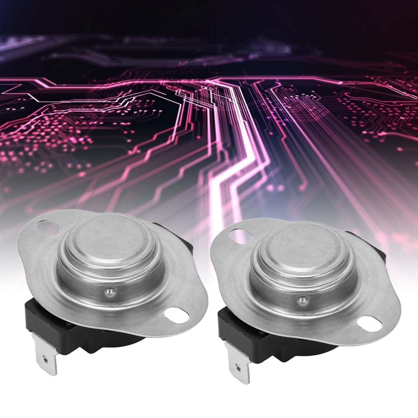 Temperature Control Switch,Temperature Sensitive Control,Intelligent Thermostat Switch,25A 250V,65℃ Precision Temperature Regulation for Motor Water Dispenser,Air Conditioner,Water Heater,Rice Cooker