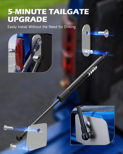 Orion Motor Tech Compatible with 15-25 F150 Tailgate Assist Accessories, Truck Tail Gate Lift Assist Tailgate Shock Compatible with Ford F150 2015 2016 2017 2018 2019 2020 2021 2022 2023 2024 2025
