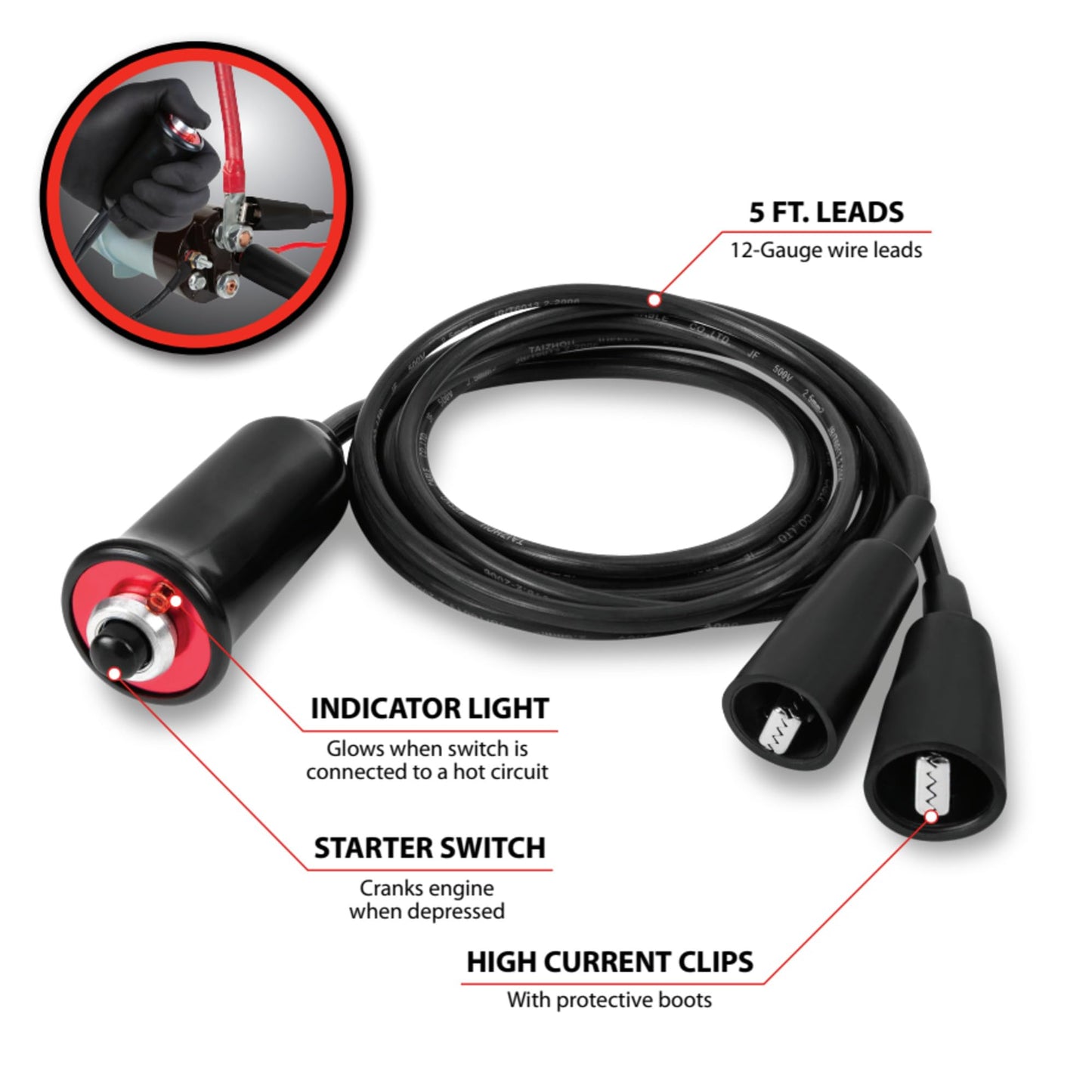 Performance Tool W80586 Heavy Duty Remote Starter