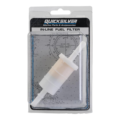 Quicksilver 879885Q Inline Fuel Filter for Mercury and Mariner Outboards