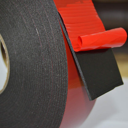 LLPT Double Sided Foam Tape 2 Inches x 50 Ft Durable Adhesive Weatherproof for Fill Gaps Attach Bond and Mount Uneven Or Textured Surfaces (T004B)