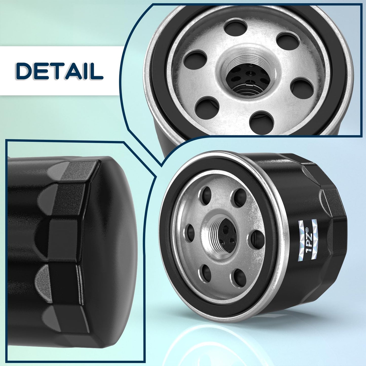 1PZ CRT-J59 Oil Filters kit with Universal Fuel Filter Replacement for Briggs and Stratton 492932S 492932 695396 696854