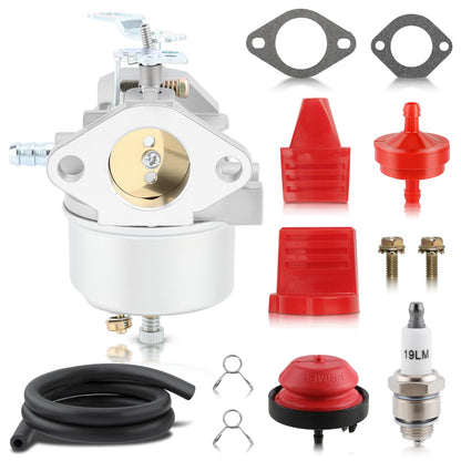 640052 Carburetor for Tecumseh 8HP 9HP 10HP Snow Blower Thrower for HMSK80 HMSK85 HMSK90 HMSK100 HMSK105 HMSK110 LH318SA LH358SA Replaces #640349 640052 640054 640058 640058A