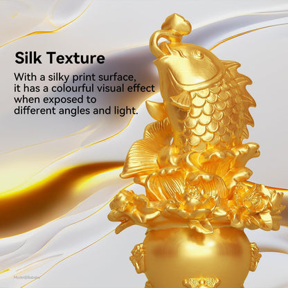 kexcelled Silk PLA Filament 1.75mm Copper 3D Printer Filament Silk & Metallic Shiny Glossy Surface,1kg Spool (2.2lbs),Fit Most FDM Printer, Non-Tangling,Clog-Free