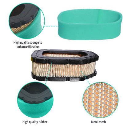 SYOWADA 32 083 03-S Air Filter Replacement for Kohler Courage SV710 SV715 SV720 SV730 SV735 SV740 Engine 32 883 03-S1 Air Filter 52 050 02 Oil Filter