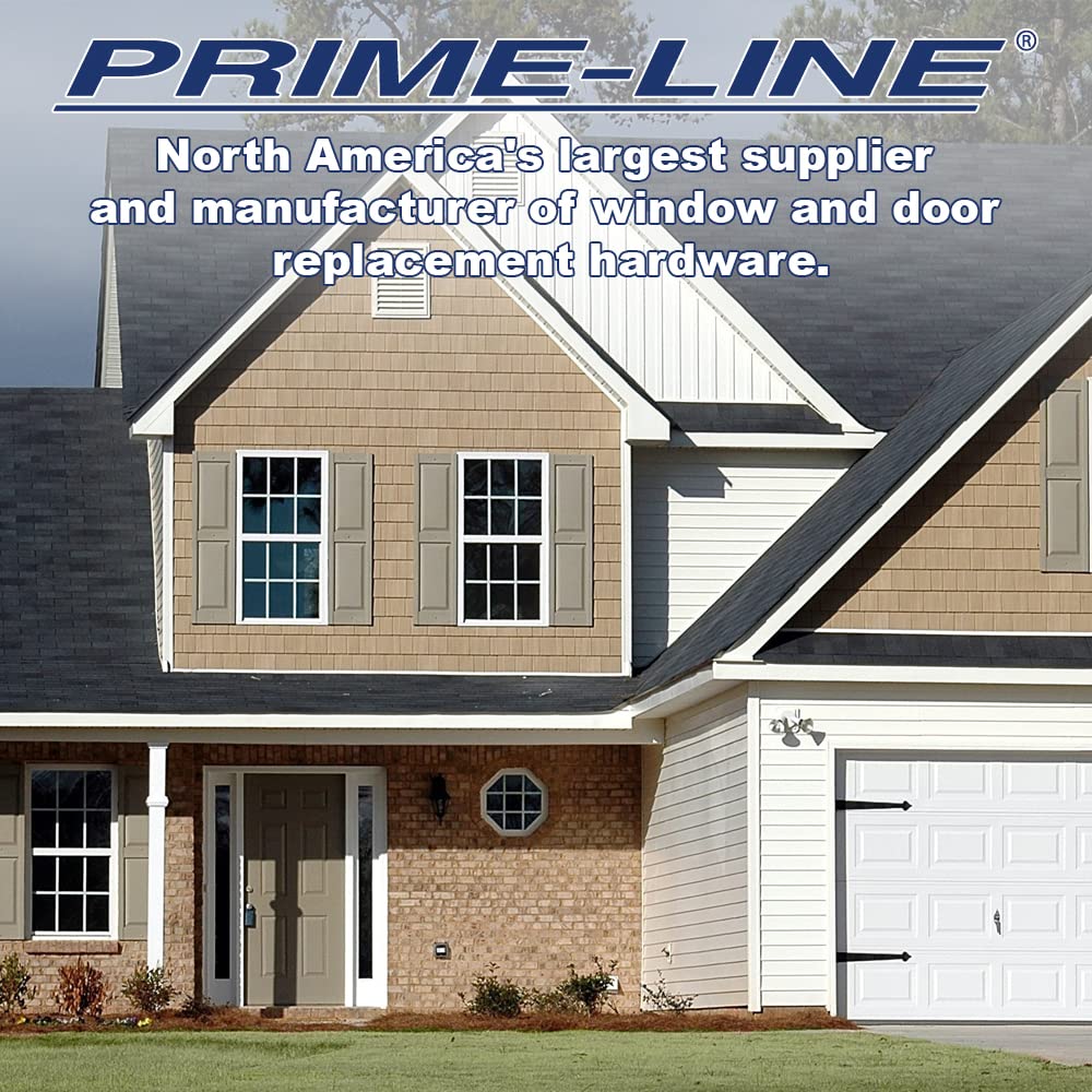 Prime-Line Products U 10385 Door Strike, 5-1/2-Inch Hole Centers, Satin Nickel Plated