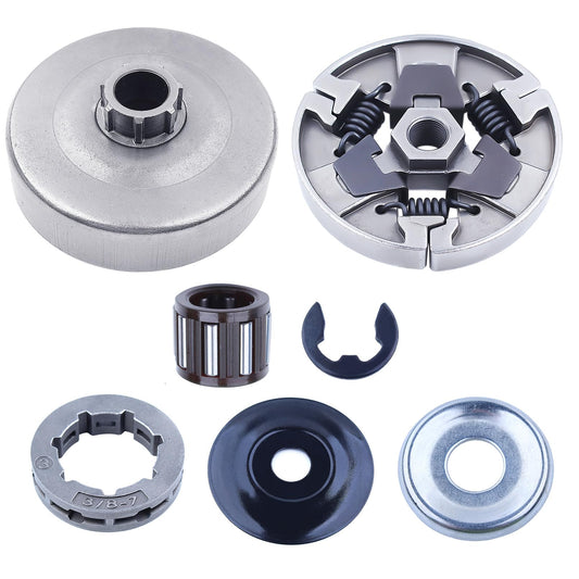 Adefol 3/8"-7 Clutch Drum Rim Sprocket for Stihl MS660 066 064 MS640 MS661 Chainsaw Replacement Parts Kit