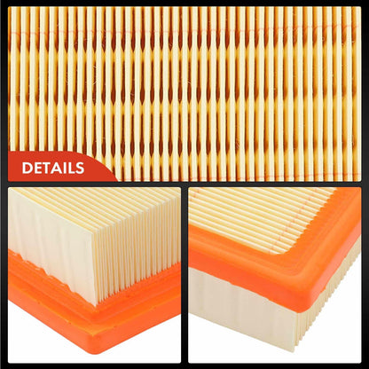 A-Premium Engine Air Filter Compatible with Lexus ES350 & Toyota Avalon, Camry, Highlander, RAV4, 2018-2022, Flexible Panel, Replace# 17801-F0060
