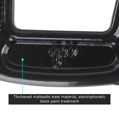 Abuff 1 Inch C-Clamp Set, 12-Pack Quality Iron C Clamps, Clamps for Woodworking, Welding and Building