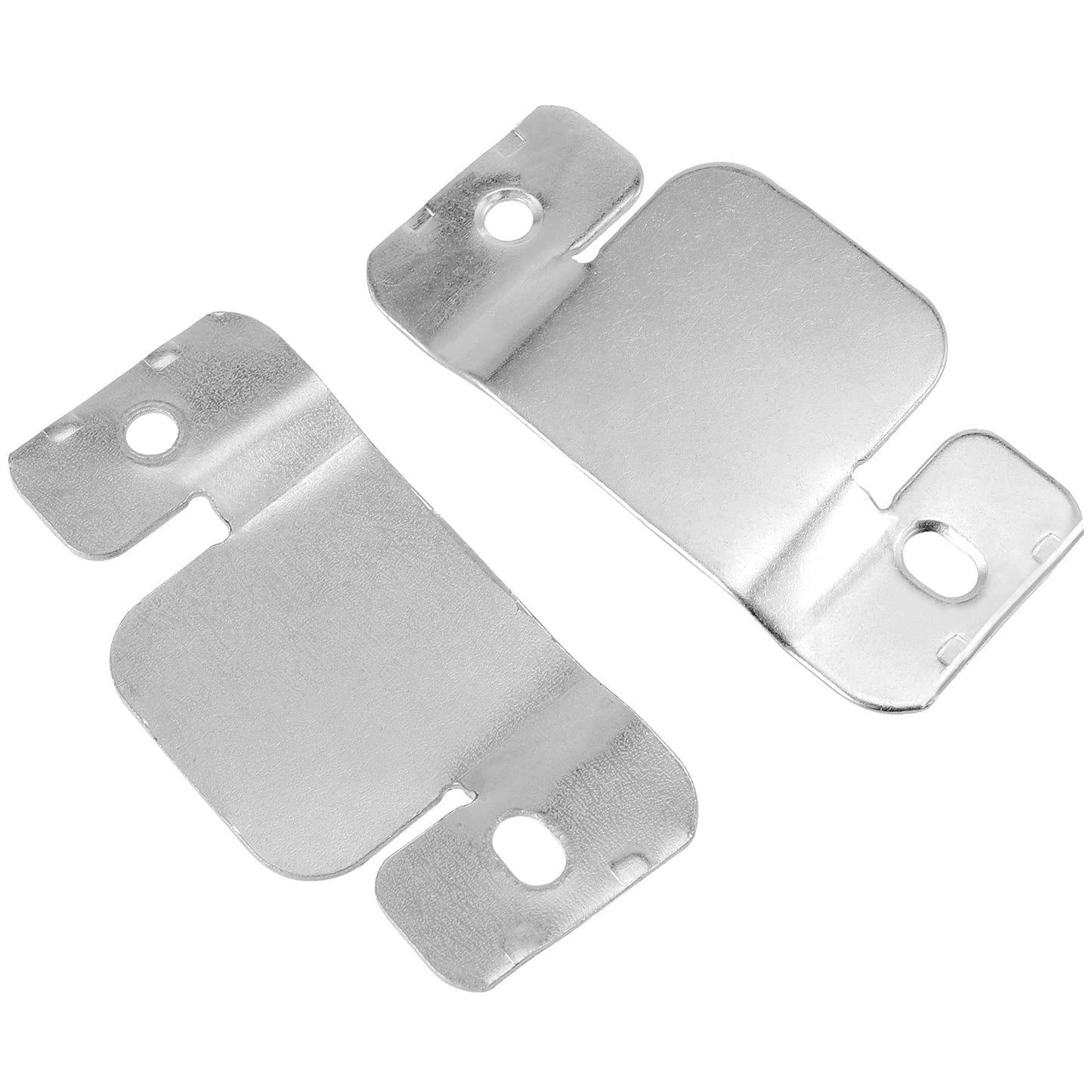 KOHAND 30 Pack Metal Sectional Couch Connectors, Universal Sectional Sofa Connector Couch Bracket, Premium Metal Interlocking Brackets with Mounting Screws for Love Seat, Couch, Silver 3.8x1.8 inch