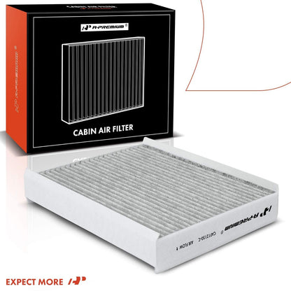 A-Premium 2-PC Cabin Air Filter with Activated Carbon Compatible with Ford & Lincoln - F-150 (15-22), F-250 F-350 F-450 Super Duty (17-22), F-550 Super Duty, Expedition (18-22), Navigator (18-23)