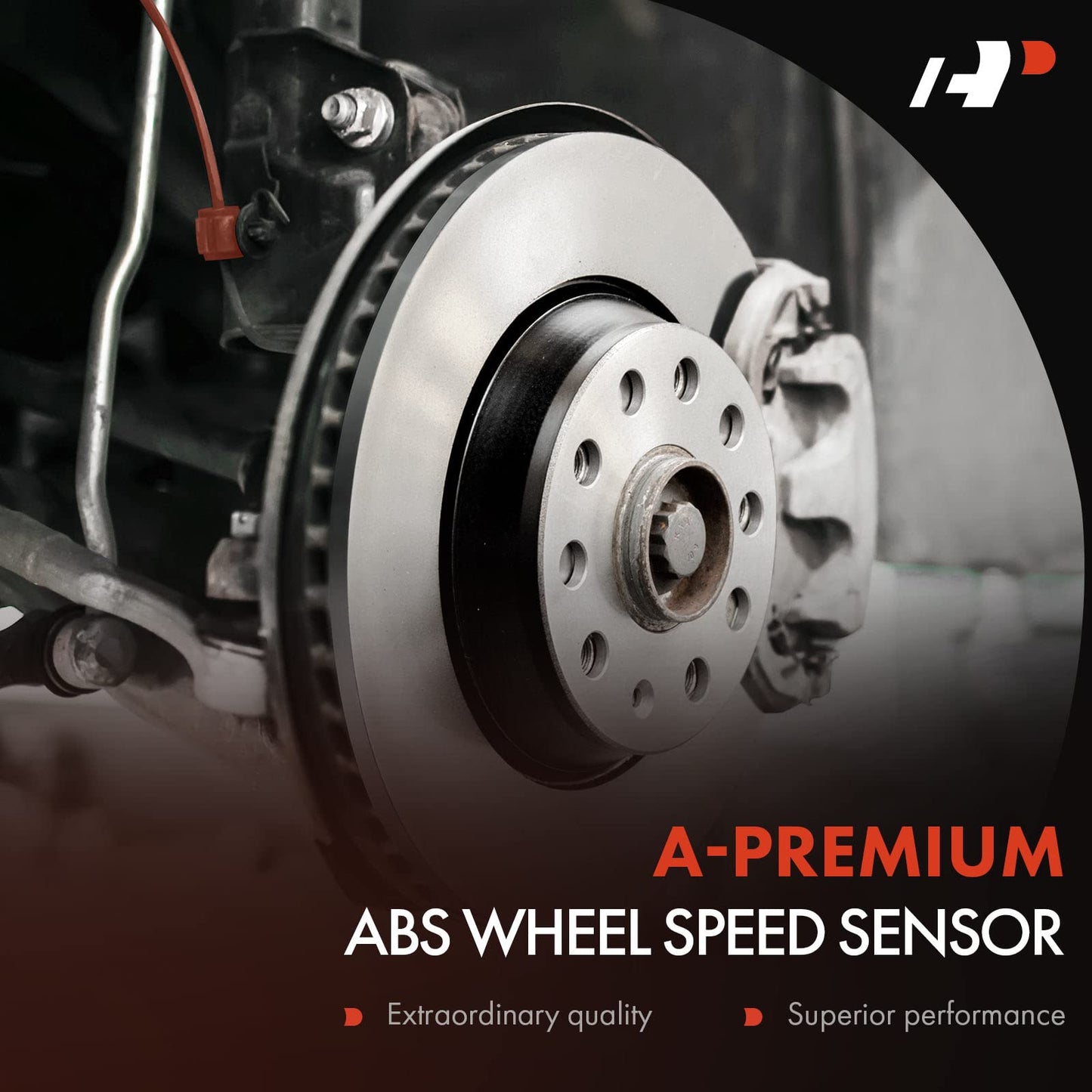 A-Premium ABS Wheel Speed Sensor Compatible with Ram 1500 2013-2018 1500 Classic 2019 Rear Left or Right