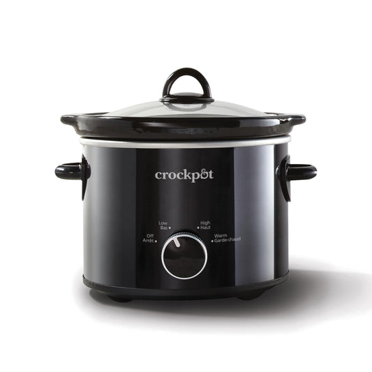 Crock-Pot 2-Qt. Classic Slow Cooker, Small Slow Cooker, Black