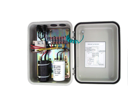 KBL 86-103 MFD (uF) Motor Start Capacitor Compatible for Franklin Control Box 2801074915, CRC 2824085015 3/4 and 1 HP Well Pump and Others