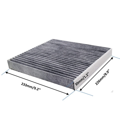 3 Pack FD134 Cabin Air Filter For Civic,Croostour,CR-V,Odyssey,Pilot,Ridgeline Replacement for CF10134,CP134,80292-SDA-A01,80292-SDC-A01