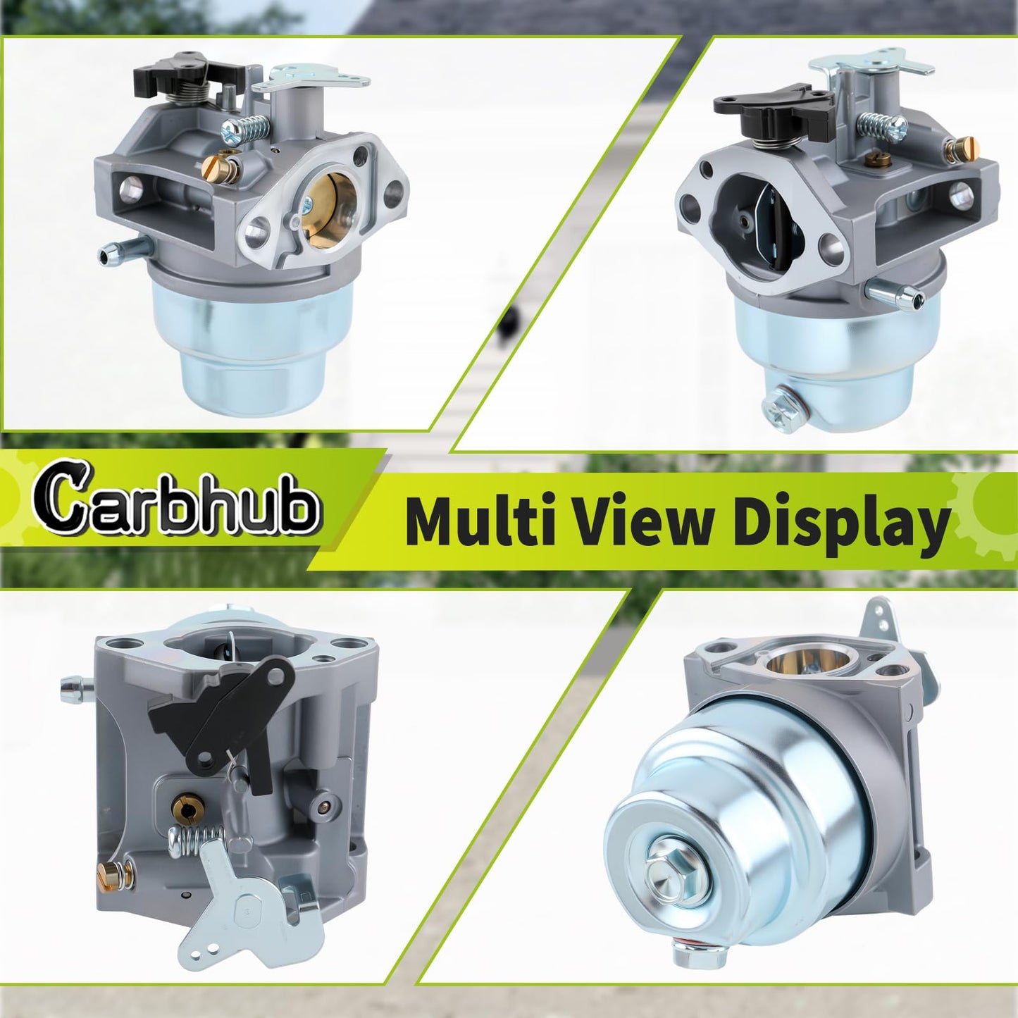 Carbhub GCV160 Carburetor for Honda GCV160 GCV160A GCV160LA GCV160LE HRB216 HRS216 HRT216 HRZ216 Carb Replaces 16100-ZM0-804 16100-ZM0-802 16100-ZM0-023 16100-Z0L-023 16100-Z0L-013 16100-Z0L-003