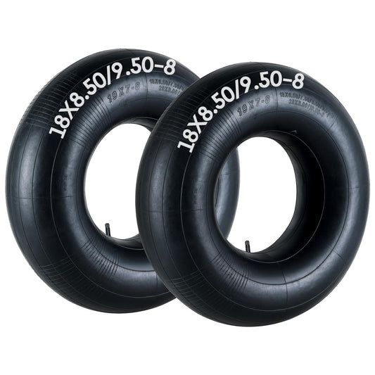 AMGSH 2 Pack 20x8.00-8 Inner Tubes, 20x8-8, 20x10.00-8, 20x10-8 18x6.50-8, 18x7.50-8, 8x8.50-8 18x9.50-8 Universal Fit Tire Tube with TR13 Straight Valve Stem inner tube for Mower, Tractor, Golf Cart